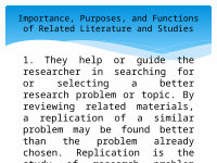 related literature about research capability